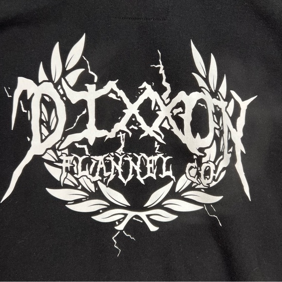 Dixxon Flannel Co. Men’s XXL Sweatshirt Full Zip Up Hoodie Black - Picture 12 of 12